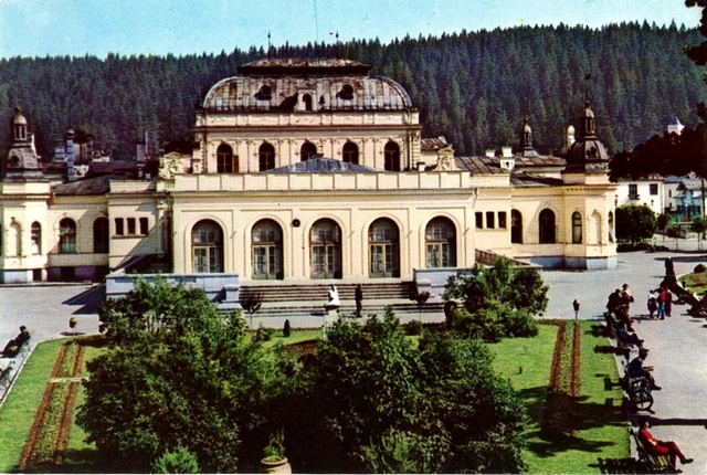 1276 - Vatra Dornei. Pavilionul central al Bailor